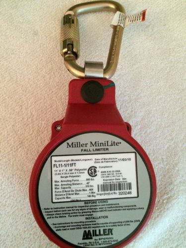 (Safty Line) Miller Minilite Fall Limiter