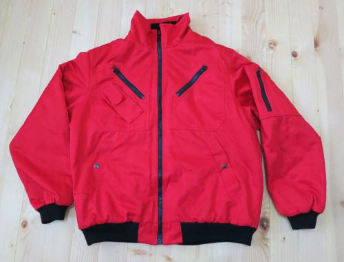 BLAKLADER 4805 Red Wind/Rain/Snow Protection Pilot Jacket  Size L