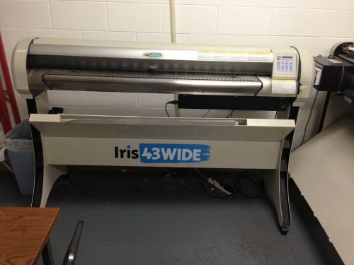 Iris Graphics 43&#034; Wide Large Format  Ink Jet Printer (Lot of 2) PICKUP ONLY!!!