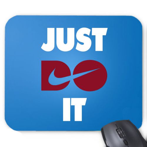 Jus Do It  Mouse Pad Mat Mousepad Hot Gifts