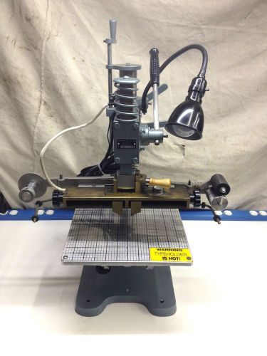 Lightly used!!! kwikprint model 86 kwik print hot foil stamp stamping machine for sale