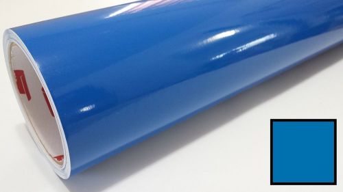 Blue gentian vinyl wrap graphics sticker decal sheet overlay craft &amp; cut 24&#034; for sale