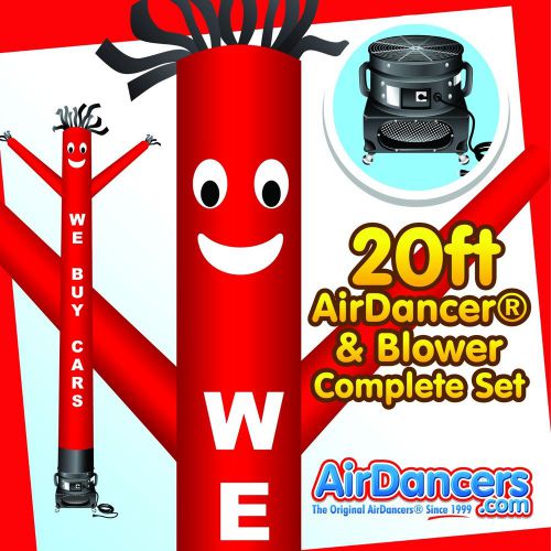 We Buy Cars AirDancer® &amp; Blower 20ft Dancing Tube Man Air Dancer