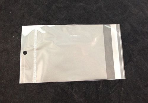 100PCS Clear Plastic Self Adhesive Seal Opp Bags 14.8x8.5cm #22597