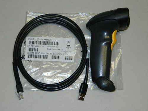 1 Symbol LS2208 Handheld Barcode Scanner with brand new oem usb cable!!!