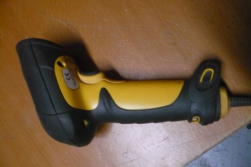 MOTOROLA DS3408-SF20005 INDUSTRIAL BARCODE SCANNER YELLOW+USB CABLE