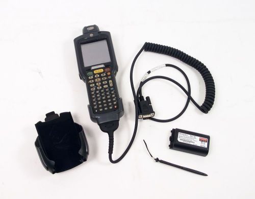 MOTOROLA MC3000 RU0PPCG000R Barcode Scanner w/ Stylus Spare Battery Adapter