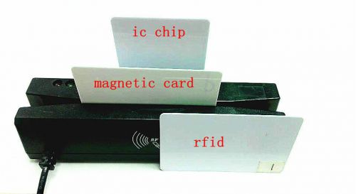 All Four in one card reader writer board support magnetic/ic chips/rfid/PSAM 101