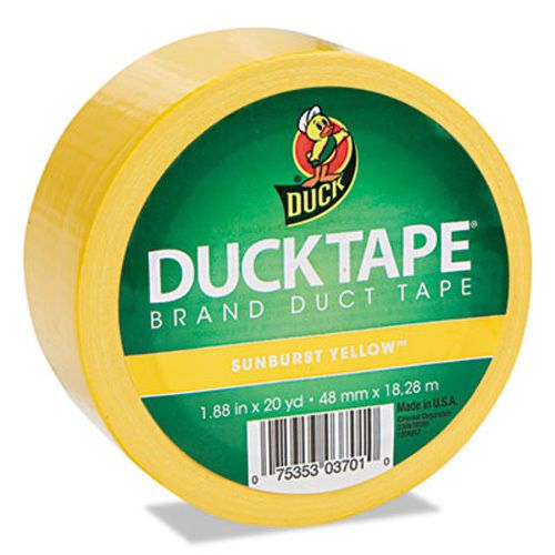 Henkel Consumer Adhesives Colored Duct Tape 1.88&#034;x20 yds 3&#034; Core Yellow