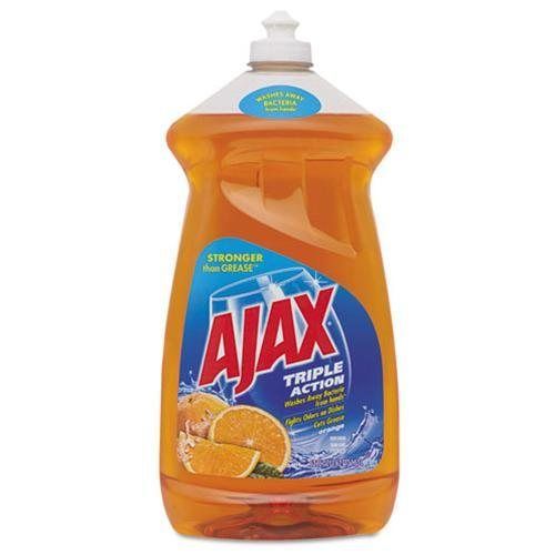 Ajax Triple Action Dish Liquid, Orange, 52 Fluid Ounce