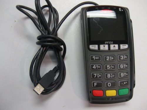 INGENICO IPP350 USBLU01A CREDIT CARD PAYMENT TERMINAL KEYPAD SLIDE POS USB