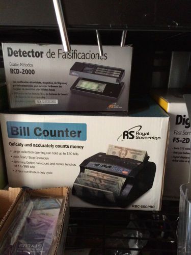 Electric Cash Counter Royal Sovereign RBC-650PRO Electric Bill Counter