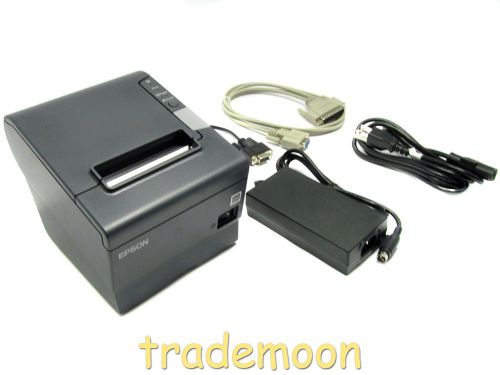 D9z52at epson tm-88v serial/usb receipt printer model m244a with ac adapter for sale