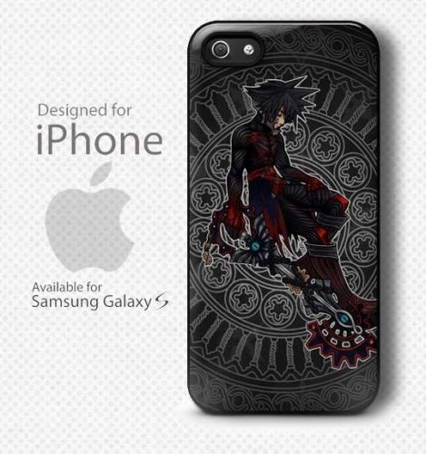 New Anime Kingdom Hearts Dark Case For iPhone and Samsung