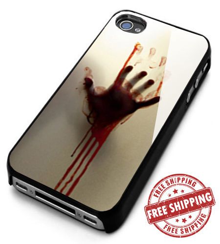 The Walking Dead Hand Mirror Zombie Logo iPhone 5c 5s 5 4 4s 6 6plus case