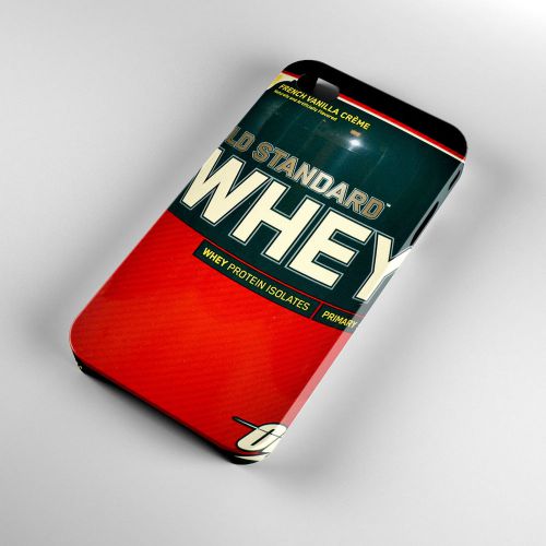 Whey Protein Gold Standard Logo 3D iPhone Case Cover twbi