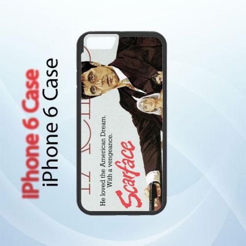 iPhone and Samsung Case - Scarface Film Poster Logo Quote - Cover