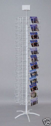 Post card display rack 72pkt spinner postcard 4x6 cardsmade in usa for sale