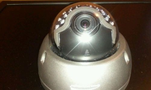 SPECO TECHNOLOGIES HT5940H Outdoor Camera,IR Miniature Dome G8520224
