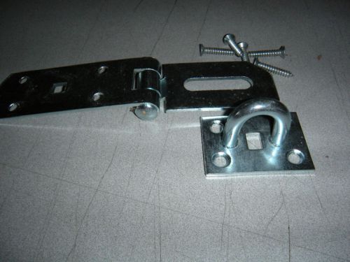 New Heavy Duty Lock latch, plate, &amp; screws w/warranty