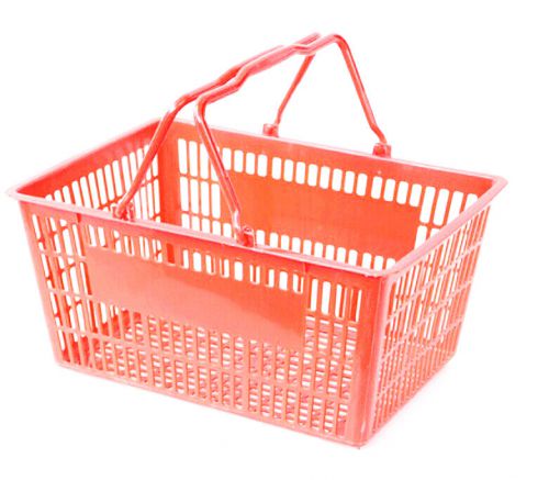 Shopping baskets set of 25 supermarket store grocery store basket bin 16000 for sale