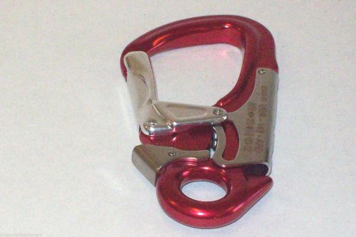 Tree climbers triple locking snap hook,tensile strength 6,740lbs,red, usa for sale