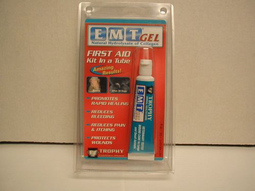 Emt gel - first aid kit in a tube - natural hydrolysate of collagen - 1 ounce for sale