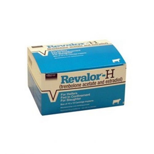 Revalor H Cattle Implant 10 ds Growth Promotant Weight Gain Muscle Builder