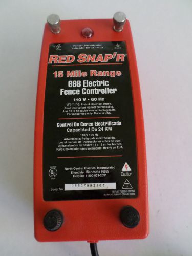 Red Snap&#039;r 15 mile  Fence Charger - GREAT CONDITION