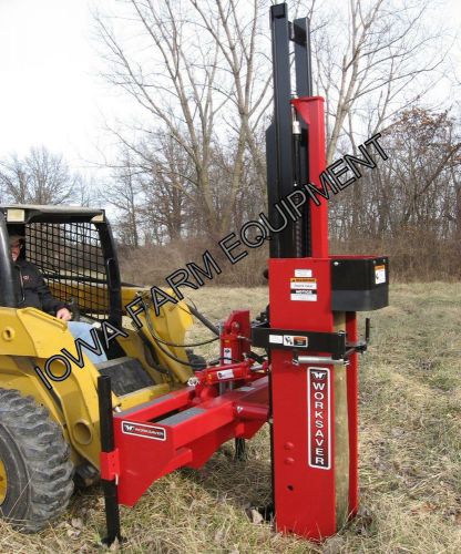 WORKSAVER HPD-20HSS 80kLBS FORCE! SKID STEER HYDRAULIC POST DRIVER, POST POUNDER