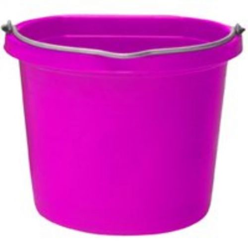 Pink Flat Back Bucket 20Qt FORTEX/FORTIFLEX Feeders/Waterers 1302012