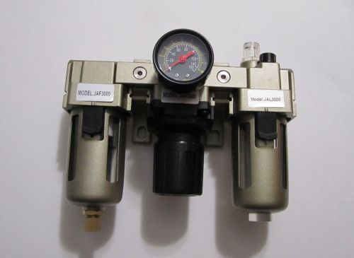 3/8&#034; npt  compressed air pneumatic  filter regulator lubricator combo  frl for sale