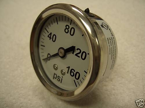 2&#034; liquid filled pressure gauge 1/8&#034;npt back connection for sale