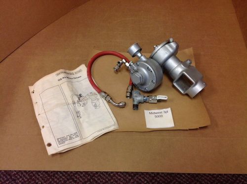 Devilbiss air motor drive qs-5001 with manual and hose air valve new for sale