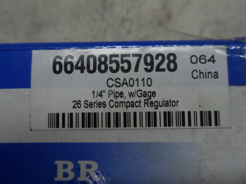 (C1) 1 NIB NULINE CSA0110 BR2000 COMPACT REGULATOR