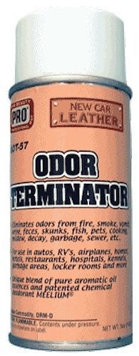 Pro odor terminator new car leather fragrance 5 oz. for sale