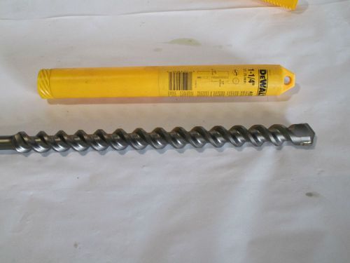 DeWalt DW5728 1-1/4&#034; x 17&#034; x 22&#034; 2-Cutter Spline Shank Rotary Hammer Bit NEW