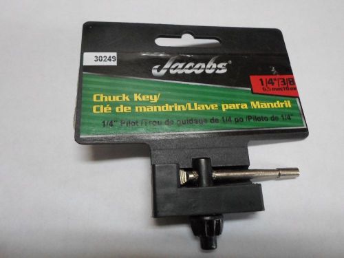 Jacobs chuck key 1/4&#034; or 3/8&#034; drill     1/4&#034; pilot  Jacobs #30249