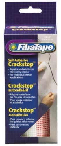 St. Gobain Fibatape 6&#034; x 20&#039;, White, Crack Stop Wall Repair Fabric, 2 Pack