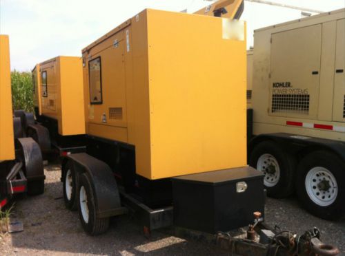 40kw trailer mounted, cat/olympian generator set, year: 1999, 2500 hours for sale
