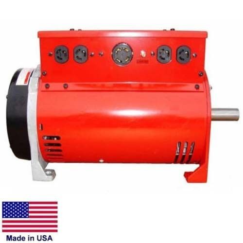 Generator - belt drive driven - 7,200 watts - 7.2 kw - 120/240 volts - brushless for sale