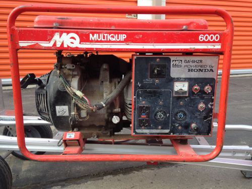 Multiquip Generator 6000W