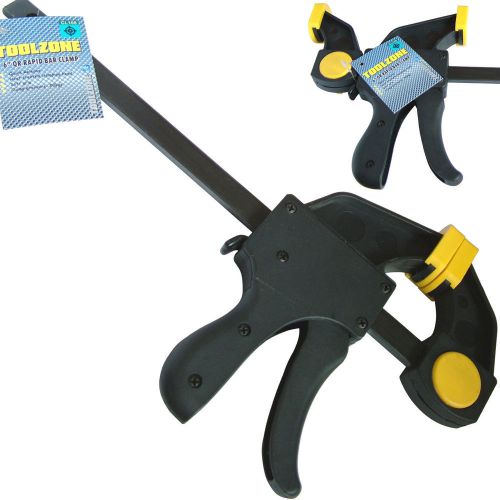 New Quick Grip Clamp/ 6&#034; Rapid Speed Trigger G Bar Clamp