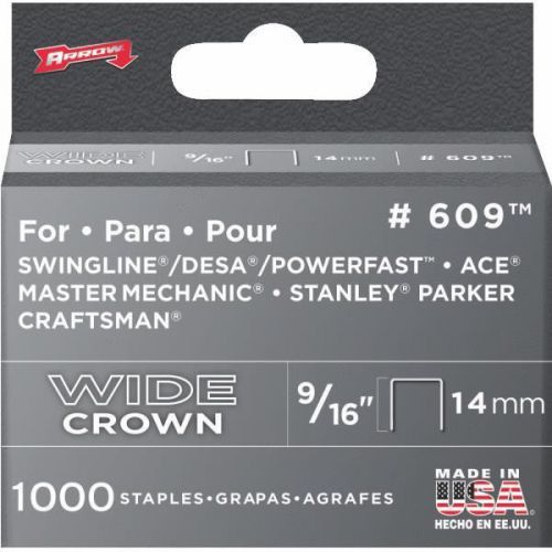 9/16&#034; heavy duty staple 60930 pack of 5 for sale