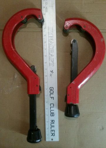 Set of two 50-140mm used PVC PE  pipe cutters