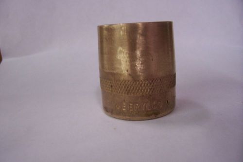 Vintage Berylco Copper 7/8&#034; 12 PT 1/2 Drive Socket