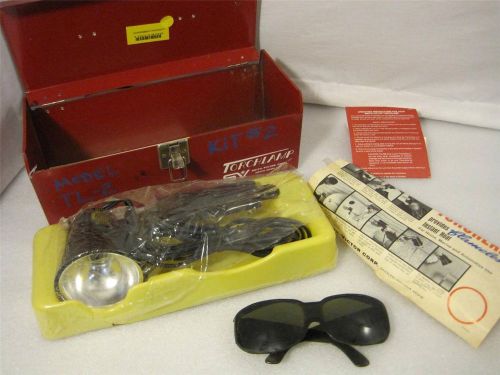 1945 Smith Victor TL-2 Torchlamp Instant Flameless Heat W/ Toolbox &amp; Papers NOS