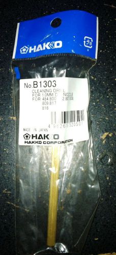 Hakko b1303 cleaning drill with holder 1.0mm for 484/800/802/807/808/817/816 for sale