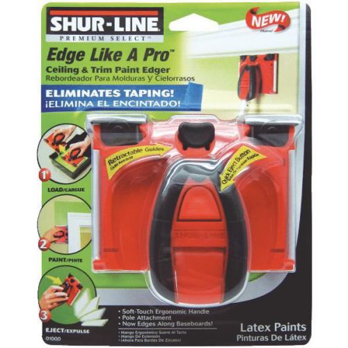 Shur line 01000 pro paint edger-pro wall &amp; trim edger for sale