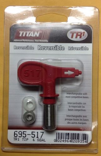Titan 695-517  0289729 tr1 reversible airless spray tip and seal for sale